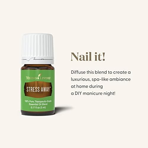 Young Living Stress Away Essential Oil Blend – 100% Pure, Vanilla-Lime Aroma, Diffuser & Topical Use, 5ml thumbnail 5