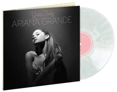 Yours Truly - Exclusive Limited Edition Clear & White Swirl Colored Vinyl LP - Image 1