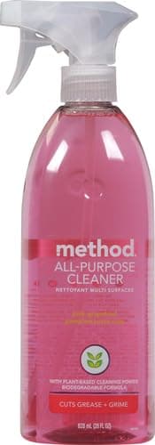 Method All-Purpose Cleaner, Pink Grapefruit, Perfect for Most Counters, Tiles, Stone, and More, 28 oz spray bottle thumbnail 2