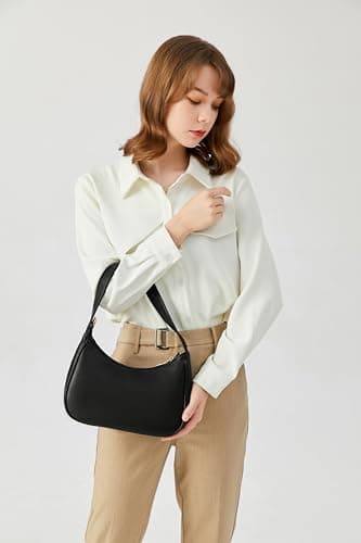 CYHTWSDJ Shoulder Bags for Women, Cute Hobo Tote Handbag Mini Clutch Purse with Zipper Closure thumbnail 6