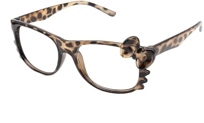 MANGMAO Cheetah Print Kawaii Glasses Y2k Glass Emo Grunge Accessories Cosplay Anime Vintage Leopard Print Sunglasses - Image 1