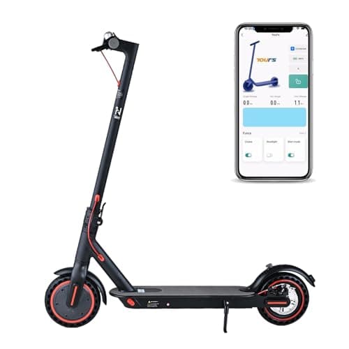 8.5" Adult Electric Scooter, 900W Motor, 36V 7.8Ah Battery,35KM/H Max Speed, Long Range Folding E-Scooter for Urban Commuting with App (Black) thumbnail 2
