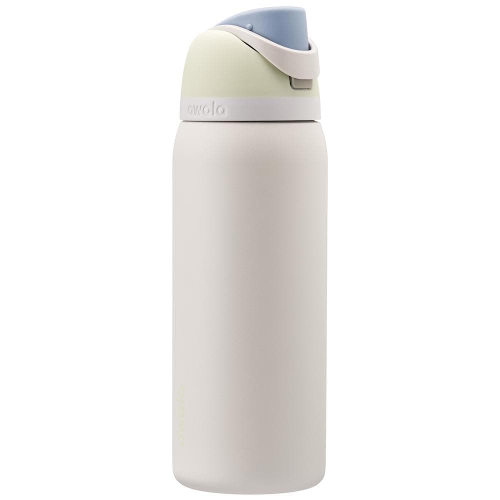 Owala FreeSip Insulated Stainless Steel Water Bottle with Straw for Sports, Travel, and School BPA-Free Sports Water Bottle, 32 oz, Iced Breeze - 0.9 Liters - Iced Breeze - Image 1