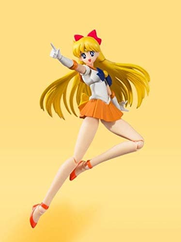 TAMASHII NATIONS - Pretty Guardian Sailor Moon - Sailor Venus -Animation Color Edition-, Bandai Spirits S.H.Figuarts Action Figure thumbnail 6