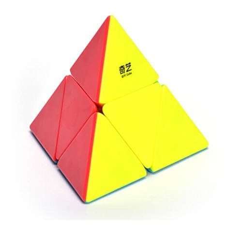 CuberSpeed Pyramorphix stickerless Speed Cube Pyramid 2x2 Cube Triangle Speed Cube Puzzle thumbnail 5