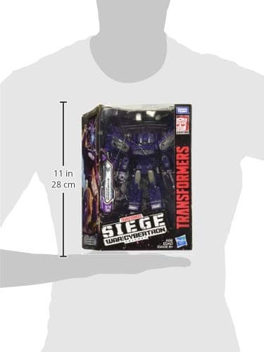 Transformers Generations War for Cybertron: Siege Leader Class WFC-S14 Shockwave Action Figure | Transformers Siege War For Cybertron 8 Inch Action Figure Leader Class - Shockwave thumbnail 2