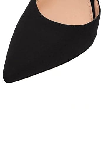 Juliet Holy Womens Pumps Point Closed Toe Heels Buckle Ankle Strap D'Orsay Heeled Sandals thumbnail 7