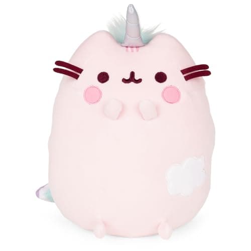 GUND Pusheen Dreamy Pusheenicorn Extra Soft Squisheen Cat Stuffed Animal Plush, Pink, 9.5” thumbnail 5