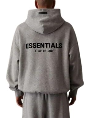 ESSENTIALS Pullover Hoodie Cotton Blend Adult Men Oversized, baggy fit. thumbnail 3
