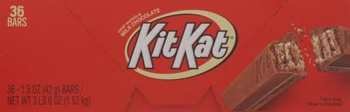 KIT KAT Milk Chocolate Wafer Candy Bars, 1.5 oz (Pack of 72) thumbnail 2