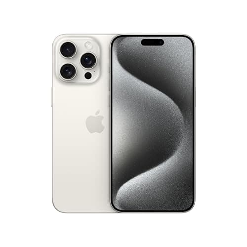 Apple iPhone 15 Pro Max, 256GB, White Titanium - Verizon (Renewed Premium) - Image 1
