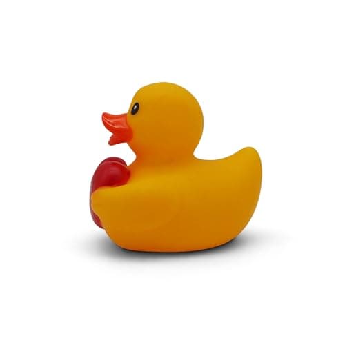GOOFBALLS Funny Rubber Duck – Hilarious Decorative Duck for Bathroom, Jeep, Desk, or Gag Gift – Quirky Collectible with Sarcastic Quote – Great Gift for Adults, Coworkers, or Friends-Ducking Love You thumbnail 4