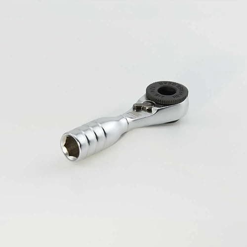711L Mini Ratchet Wrench - One of the World's Smallest 1/4" EDC Ratchet Wrench For Tight Spaces - Alloy Steel - For Single-ended Hex Bit thumbnail 4