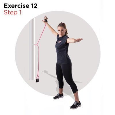 Jaeger J-Bands Resistance Bands for Pitchers. Baseball & Softball Pitching Trainer and Arm Trainer. Pitching Bands for Throwing. Training Equipment with Laminated Instruction Sheet - Regular - (Ages 13 & Above) - Elite - White/Blue thumbnail 7