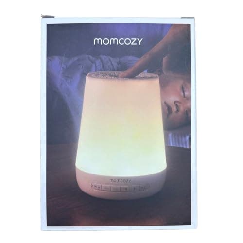 Momcozy White Noise Machine,Sound Machine for Baby Adults with 7 Colour Night Light,34 Soothing SoundsTherapy for Sleeping Nursery, White Noise APP Control,Timer,USB Rechargeable,Office Home Travel - white thumbnail 10