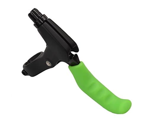 Juscycling Brake Lever Grip, Anti-Slip Shock-Absorbing and Comfortable, Silicone Sleeve Universal Brake Handle Protection Covers Grips for Road and Mountain Bike, MTB, BMX Bicycle, 2 Pairs (Black) thumbnail 5