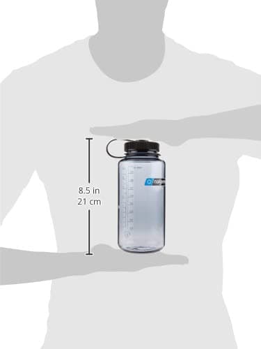 Nalgene Sustain Tritan BPA-Free Water Bottle Made with Material Derived From 50% Plastic Waste (using ISCC certified mass balance), 32 OZ, Wide Mouth thumbnail 4