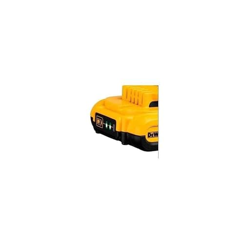 DEWALT 20V MAX Lithium Ion Battery, 2 Ah and 4 Ah, 4-Pack, Fuel Gauge LED Charge Indicators (DCB324-4) thumbnail 5
