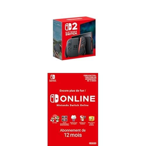 Nintendo Switch 2 + 12 Mois Switch Online - Image 1