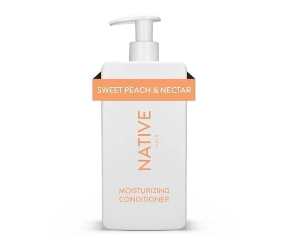 Native Moisturizing Conditioner, Sweet Peach & Nectar, Sulfate & Paraben Free, 16.5 Oz - Image 1