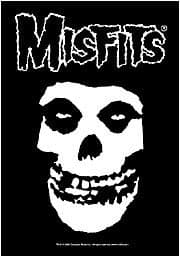 Flagline Misfits - Fiend Skull 30" x 40" Fabric Poster - Image 1
