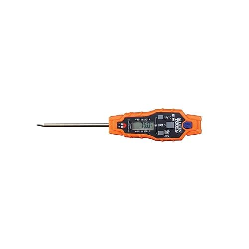 Klein Tools ET10 Magnetic Digital Pocket Thermometer, HVAC Instant Read Thermometer with Backlit Display, Wide Measurement Range, Fahrenheit and Celsius thumbnail 7