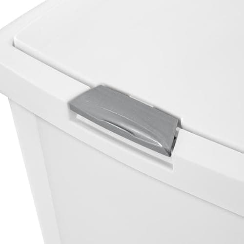STERILITE 10458004 Touch Can, White, 13 Gallon thumbnail 6