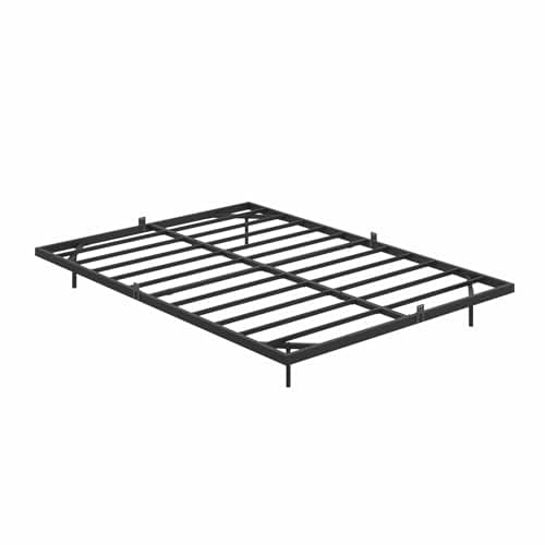 Ufurniture Floating Bed Frame Double Size with LED Light, Metal Platform Double Bed, No Box Spring Needed, Easy to Assemble thumbnail 9