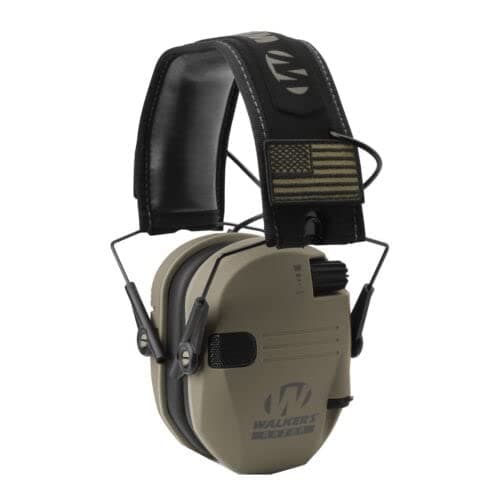 Walker's Razor Slim Ultra Low Profile Compact Design Adjustable Range Shooting Hunting Hearing Protection Electronic Earmuffs thumbnail 3