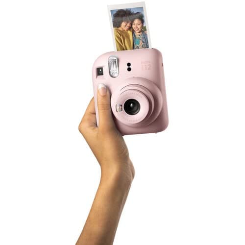Fujifilm Instax Mini 12 Instant Camera Blossom Pink Bundle with Fuji Instax Mini Film Value Pack (20 Sheets) + Protective Carrying Case + Photo Album + Microfiber Cleaning Cloth thumbnail 8