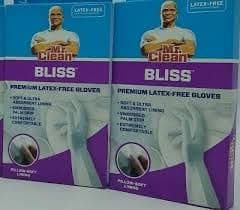 Mr. Clean Premium Latex-Free Gloves Bliss Medium Size (Pack of 2 Pairs) thumbnail 2