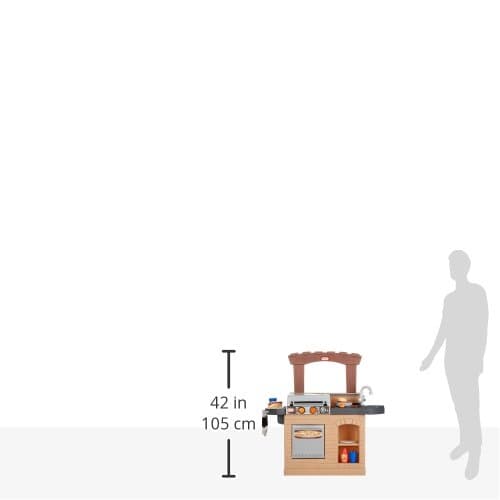 Little Tikes Cook 'n Play Outdoor BBQ , Brown thumbnail 3