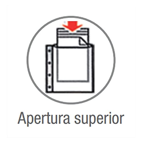 Elba, Fundas Plástico A4 Transparente, 100 Unidades, Multitaladro, Polipropileno Piel de Naranja 70μ thumbnail 5