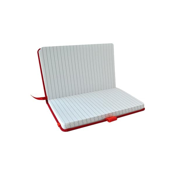 Danpex Libreta De Notas TUCSON | Colores Modernos En Pasta Dura | Medidas 9x14 cm | Hojas Cosidad Blancas Y Separador | Tamaño Compacto Cuaderno De Bolsillo | Elástico De Cierre | Estudiantes U Oficinistas | (TUCSON, AMARILLO) thumbnail 4