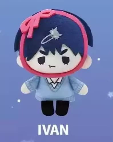 KILA MILA Anime Allien Stage Plush Keychain, Officially Mizi Sua Till Ivan Luka Blind Box Mini Plush Pendant KeyChain Gift thumbnail 3