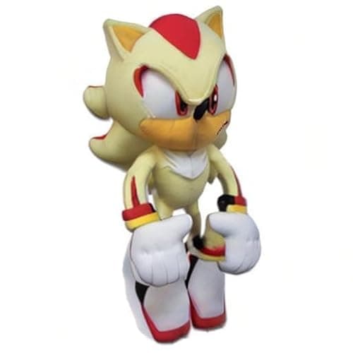 GE Animation Great Eastern GE-52631 Sonic The Hedgehog Super Shadow Stuffed Plush, 12" thumbnail 4