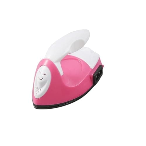 Culnflun Mini Electric Iron Portable DIY Clothes Electric Sewing Iron for Fuse Beads Patch DIY Shoes T-Shirts Heat Transfer Projects Supplies Quick Ironing - Image 1