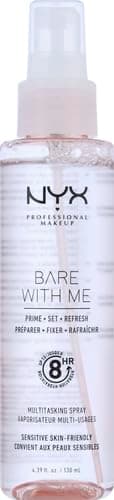 NYX PROFESSIONAL MAKEUP Bare With Me Multitasking Face Primer & Makeup Setting Spray, Hydrating Face Mist for up to 8HR Wear, Long-Lasting, Vegan Formula thumbnail 2