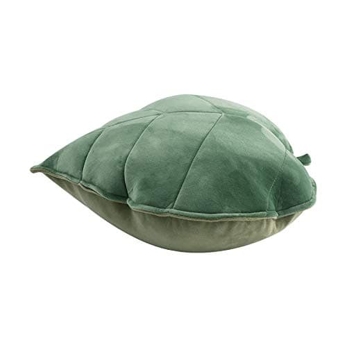 Cyprinus Carpio 3D Leaf Shape Household Pillow Cushion Sofa Lumbar Pillow Household Throw Pillow Decoration 20 * 20 Inch (Green) thumbnail 3