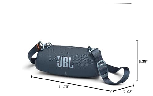 JBL Xtreme 3 - Portable Bluetooth Speaker, powerful sound and deep bass, IP67 waterproof, 15 hours of playtime, powerbank, PartyBoost for multi-speaker pairing (Blue) thumbnail 9