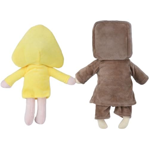 Little Nightmares Plush, Six & Mono Stuffed Plush Doll, 11.8 inch Plush Toy for Game Fans thumbnail 4