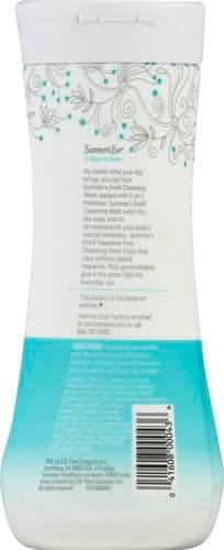 Summer's Eve Fragrance Free Gentle Daily All Over Feminine Body Wash, Removes Odor, Feminine Wash pH Balanced, 15 fl oz (Pack of 2) thumbnail 3