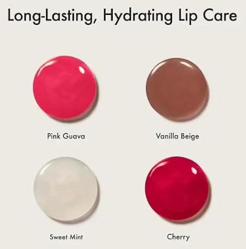 Summer Fridays The Lip Butter Balm Minis - Vanilla Beige, Pink Guava, Cherry and Sweet Mint (.16 Oz each) thumbnail 3