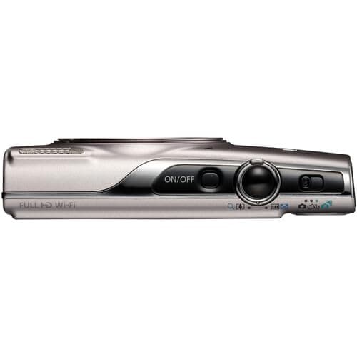 Canon PowerShot ELPH 360 HS A Digital Camera (Silver) | 20.2MP CMOS Sensor, 12x Optical Zoom & Built-In Wi-Fi | Compact Point-and-Shoot for Travel, Family & Everyday Photography (7283C001) + 64GB Card thumbnail 5