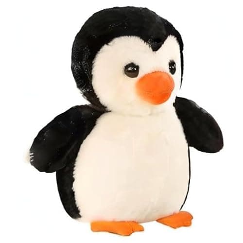 YUKOUQIAN Penguin Stuffed Animal Cute Plush Doll SoftToy 8.5" Gift for Girls Boys Birthdays Christmas Children's Day Halloween Thanksgiving Day (Penguin) thumbnail 8