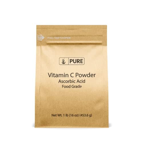 PURE ORIGINAL INGREDIENTS Vitamin C Powder (1 lb) Ascorbic Acid, Non GMO, Dietary Supplement - Image 1
