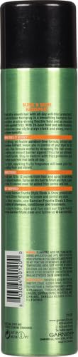 Garnier Fructis Style Sleek and Shine Anti-Humidity Hairspray, Ultra Strong Hold, Frizz Protection 8.25 Oz, 1 Count (Packaging May Vary) thumbnail 3