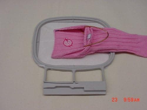 Set of 2 Sock Easy Embroidery Machine Hooping Hoop Aid / Hoops - Easy Hoop for Socks thumbnail 5