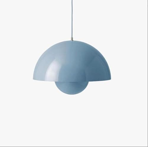 SXYSXYSXY Modern Nordic Hängelampe Nachttisch Pendelleuchte Minimalismus Esszimmerlampe Hängeleuchten Deckenleuchte E27 Für Schlafzimmer Wohnzimmer Ø23*16cm,Rosa thumbnail 3