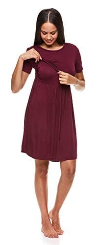 Lamaze Womens Maternity Hospital Gown for Labor Delivery and Nursing - Image 1